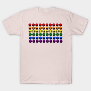 alien rainbow T-Shirt